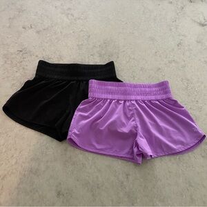 Girls Active Running Shorts Bundle - Size M